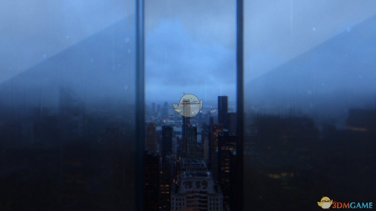 《Wallpaper Engine》城市窗外的雨景动态壁纸