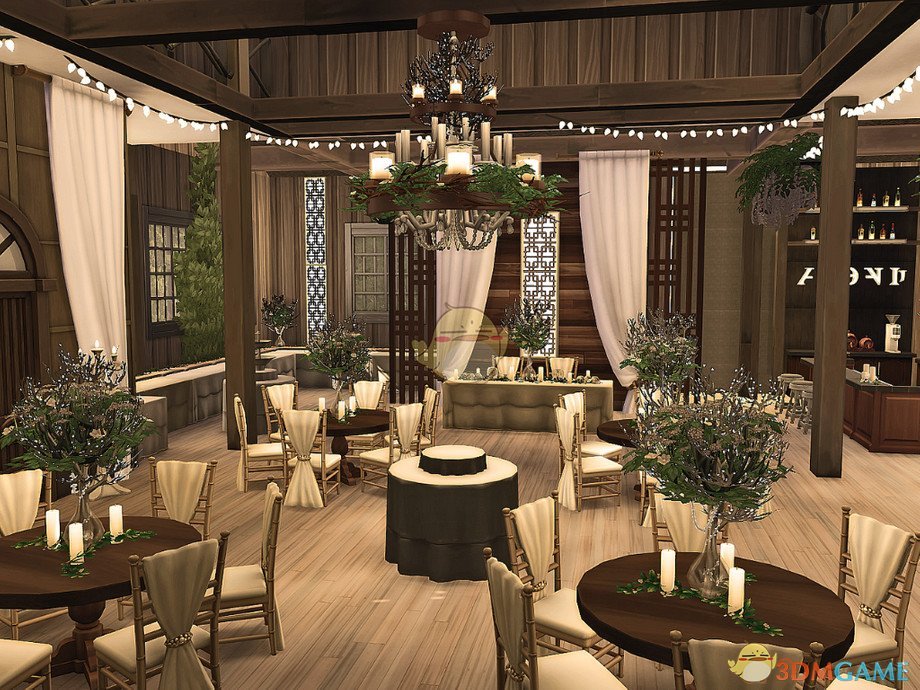 《模拟人生4》谷仓婚礼场地MOD