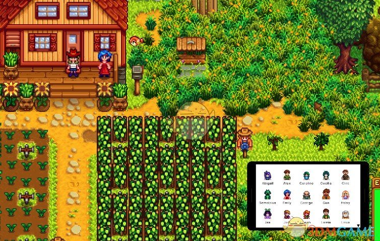 《星露谷物语》智能手机功能MOD