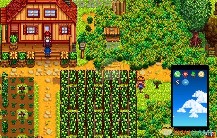 《星露谷物语》智能手机功能MOD