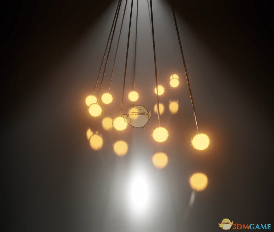 《Wallpaper Engine》流苏灯物理摆动动态壁纸