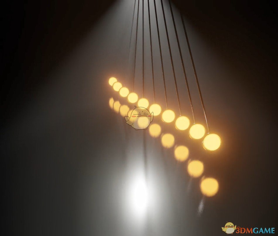 《Wallpaper Engine》流苏灯物理摆动动态壁纸