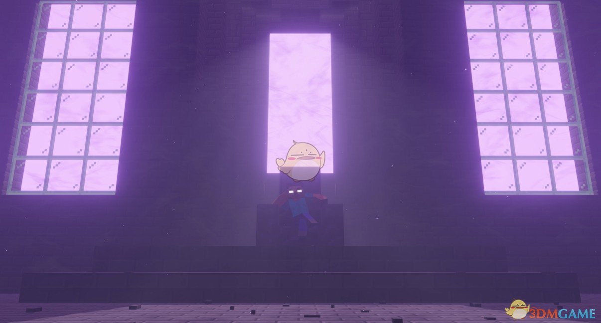 《Wallpaper Engine》我的世界4K动态渲染图王座上的Herobrine动态壁纸