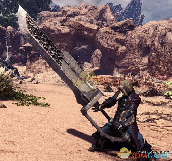 《怪物猎人：世界》绚辉盾斧大剑MOD