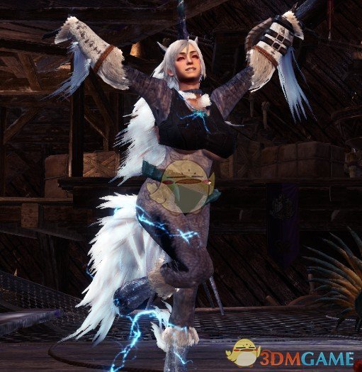 《怪物猎人：世界》娘化麒麟套装MOD