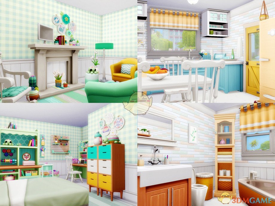 《模拟人生4》温馨迷你小住宅MOD