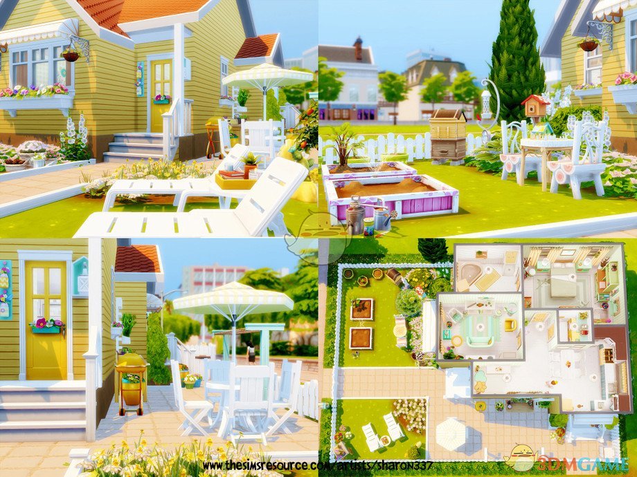 《模拟人生4》温馨迷你小住宅MOD