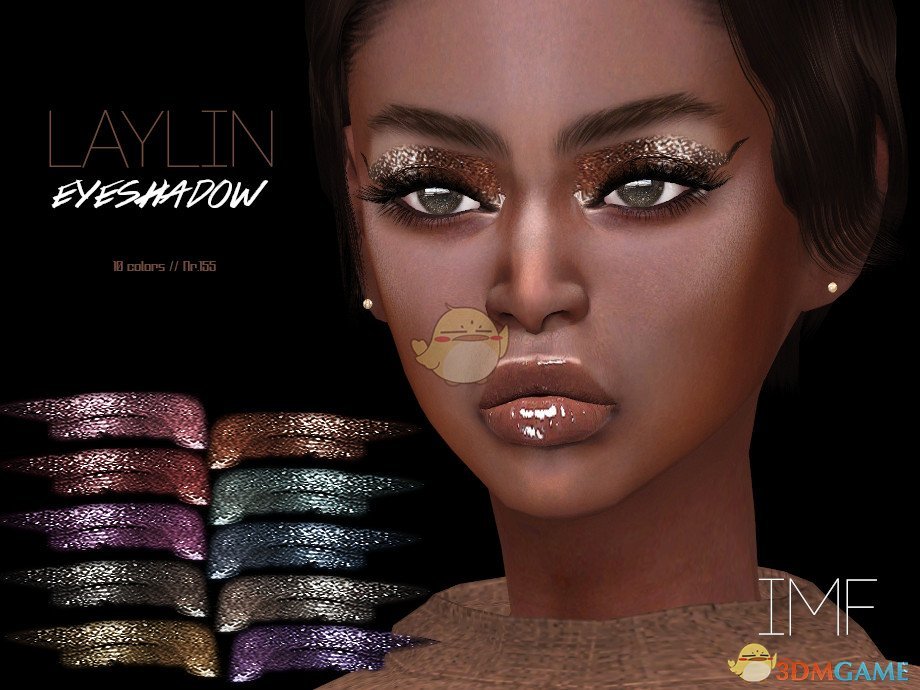 《模拟人生4》美丽的闪亮眼影MOD