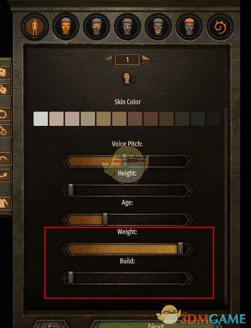 《骑马与砍杀2》角色创建体重骨架选项MOD