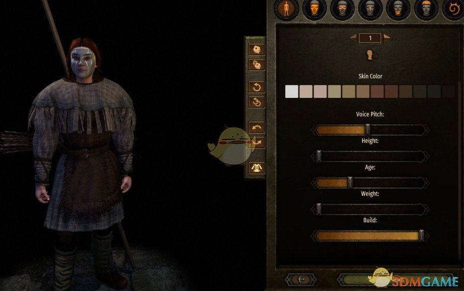 《骑马与砍杀2》角色创建体重骨架选项MOD