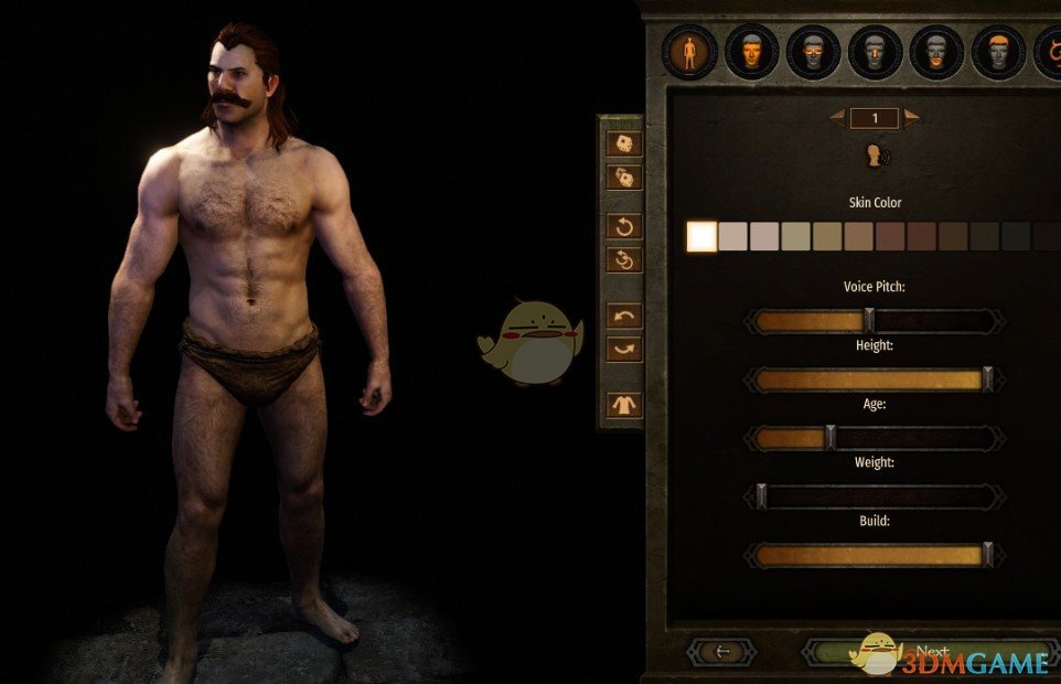 《骑马与砍杀2》角色创建体重骨架选项MOD