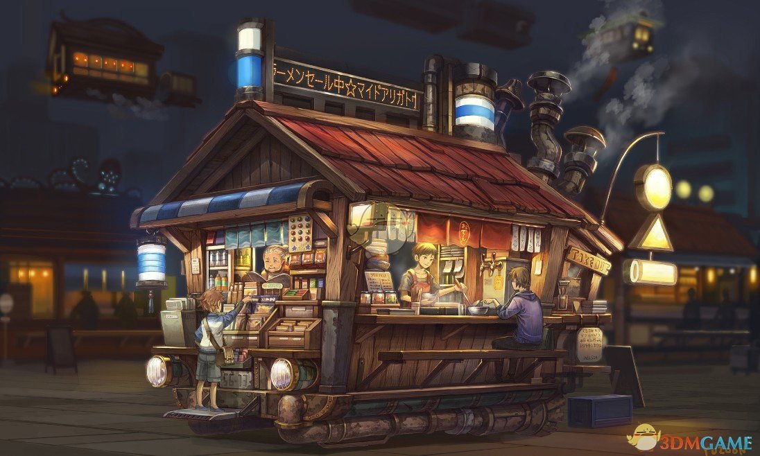 《Wallpaper Engine》日式居酒屋和小卖铺动态壁纸