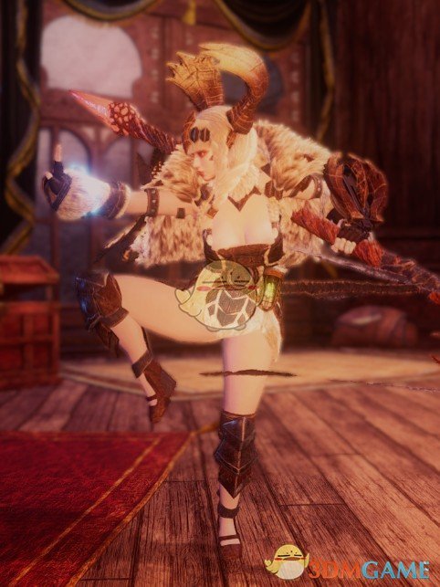 《怪物猎人：世界》性感猛牛龙套装MOD