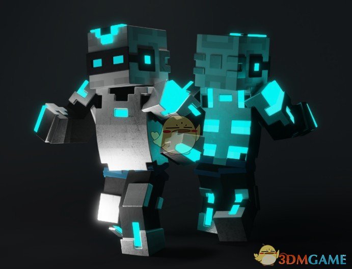 《我的世界》霓虹忍者皮肤MOD