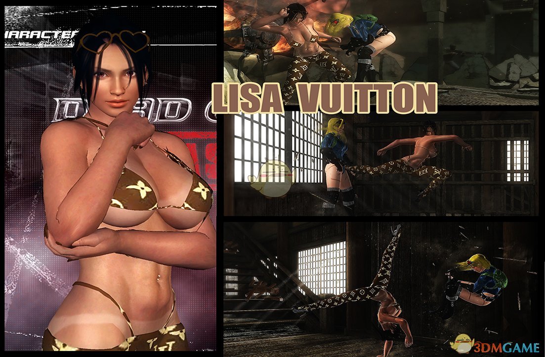 《死或生5：最后一战》Lisa性感LV服装MOD