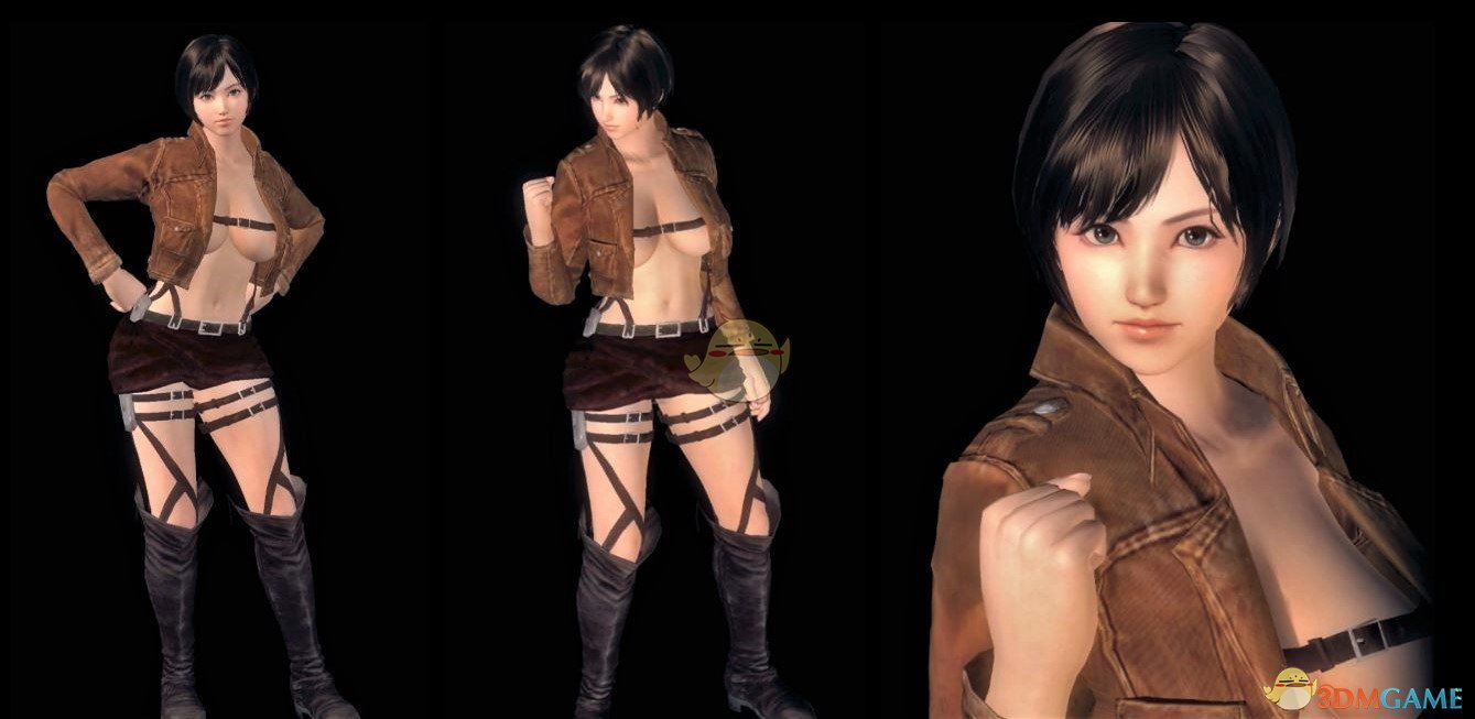 《死或生5：最后一战》Hitomi皮革服装MOD