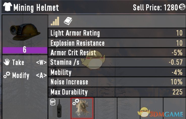 《七日杀》植物纤维帽子配件MOD