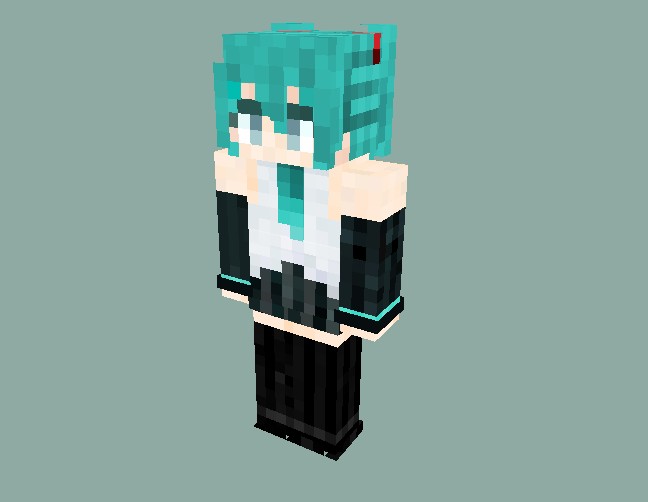 《我的世界》初音未来皮肤MOD