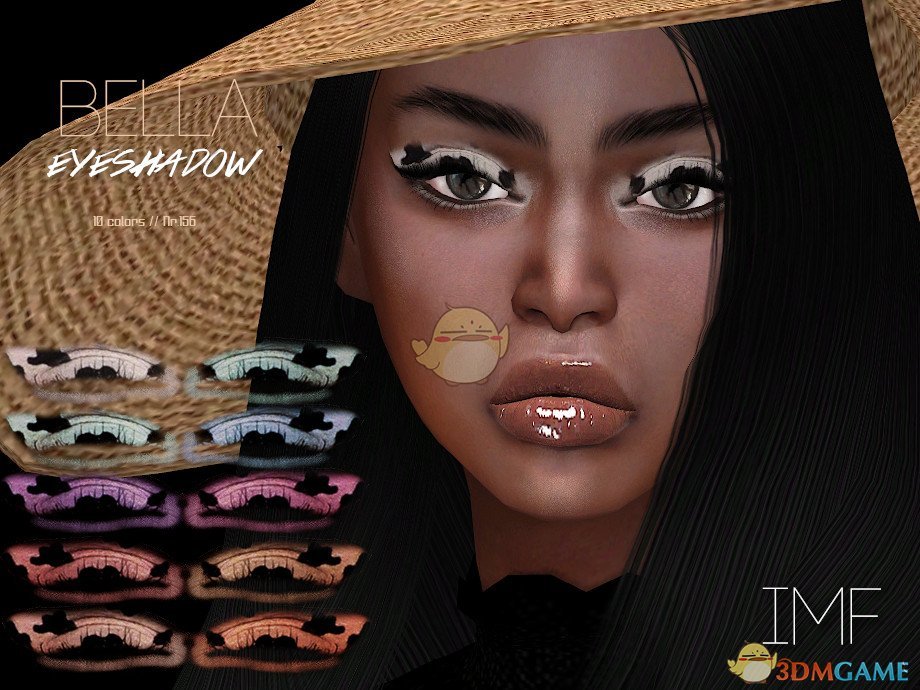 《模拟人生4》女性双色眼影MOD