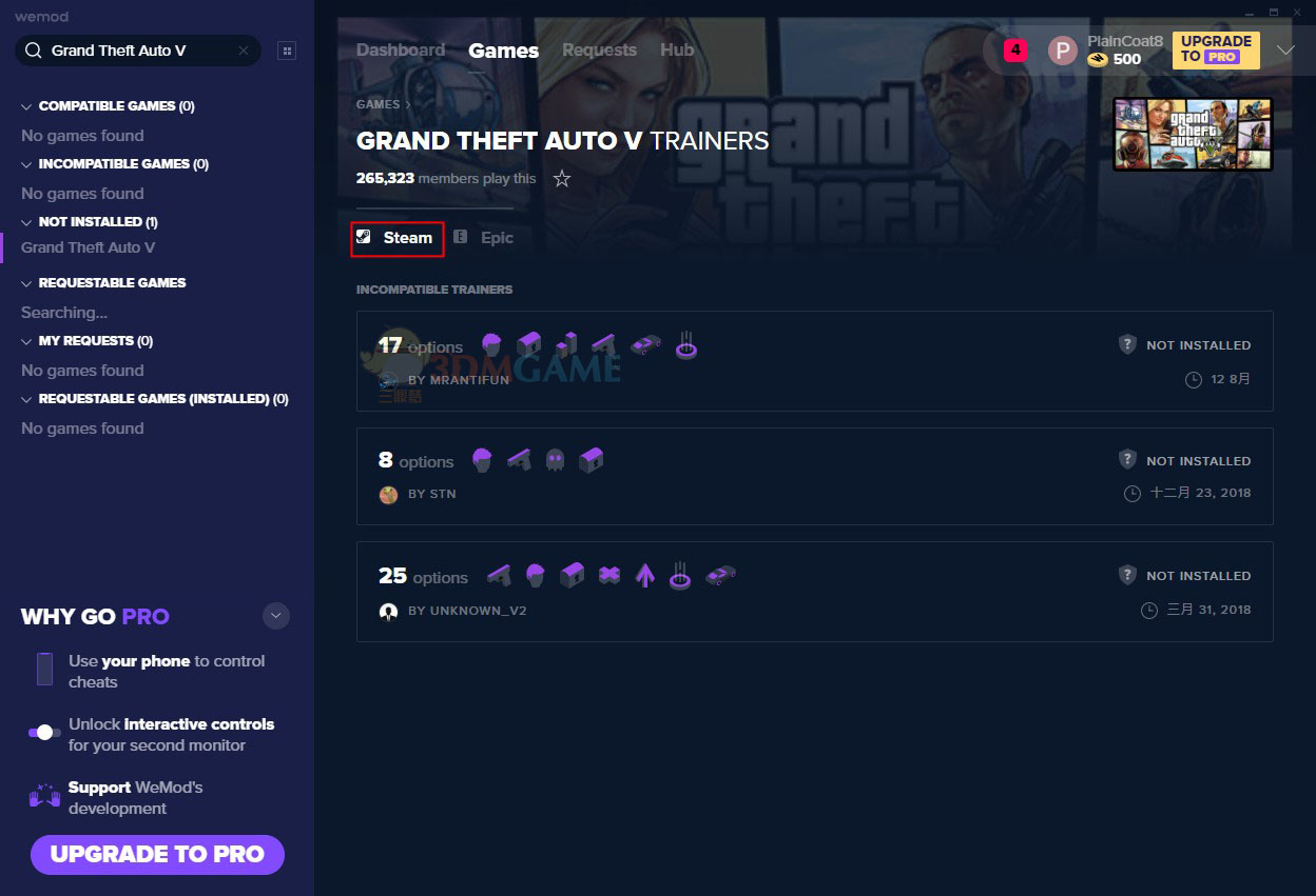 《侠盗猎车5》v2020.08.12十七项修改器[MrAntiFun]