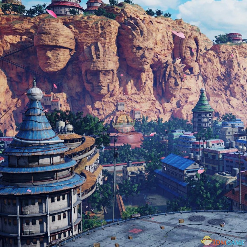 《Wallpaper Engine》3D场景火影木叶村动态壁纸