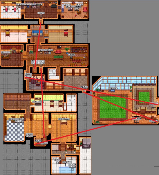 《星露谷物语》带温室的三层豪宅MOD