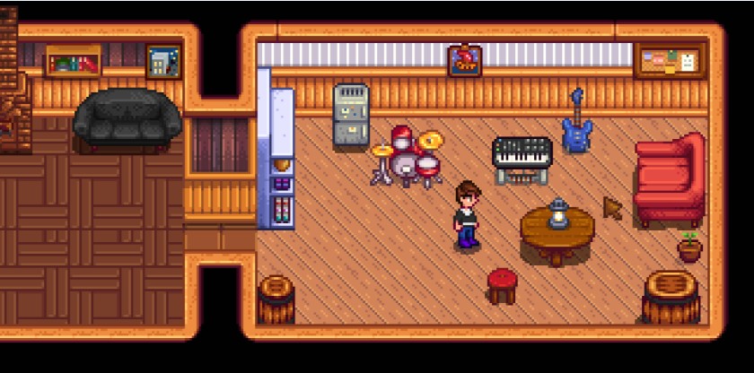 《星露谷物语》带温室的三层豪宅MOD