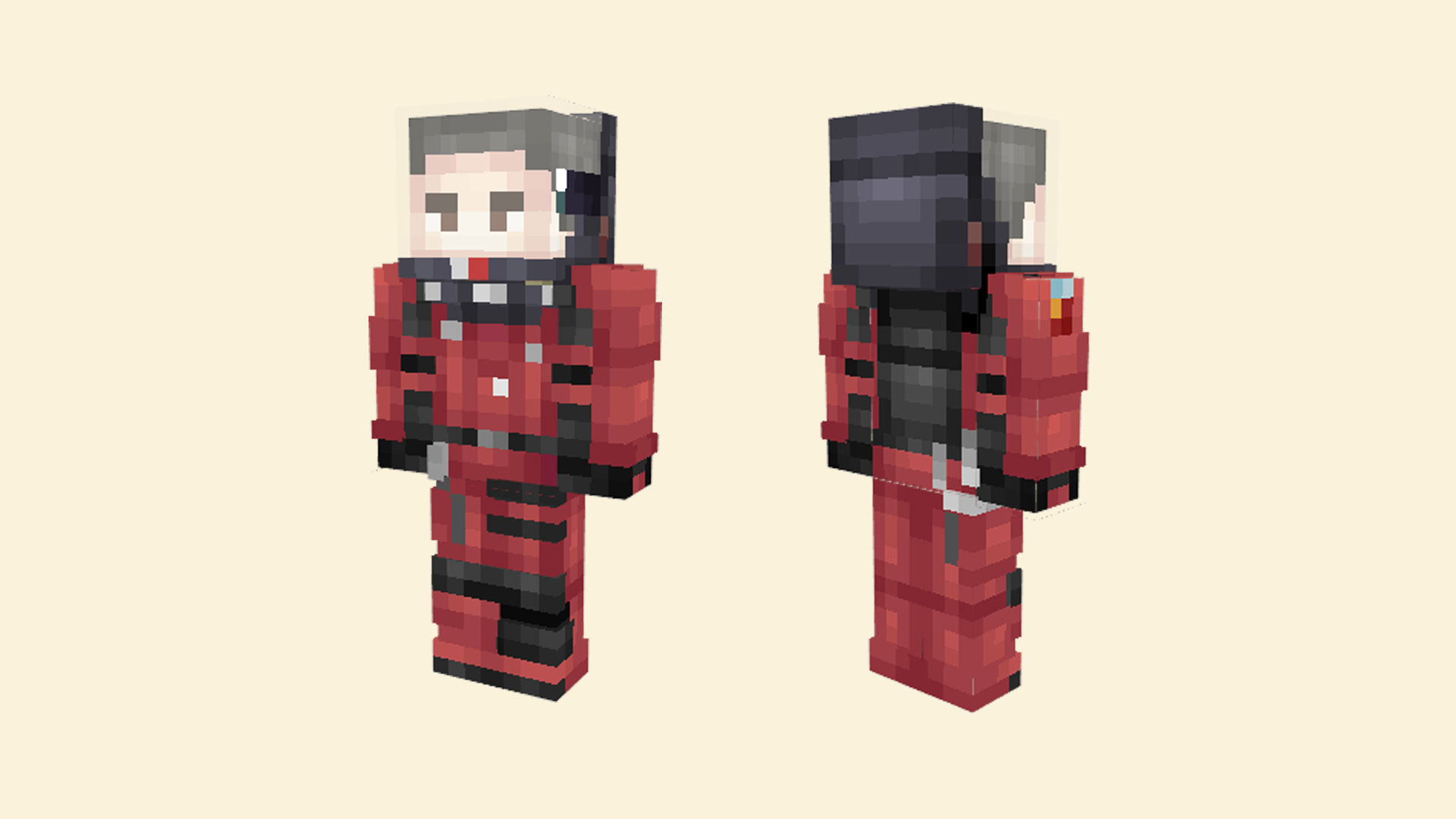 《我的世界》流浪地球防护服皮肤MOD