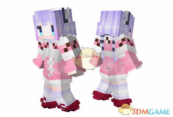 《我的世界》康娜动漫皮肤MOD