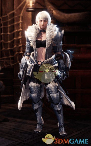 《怪物猎人：世界》简化干练的霜牙龙套装MOD