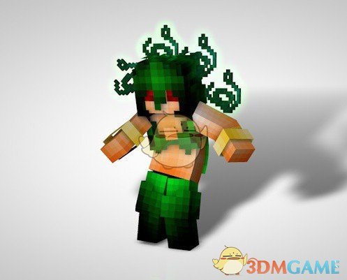 《我的世界》美杜莎皮肤MOD