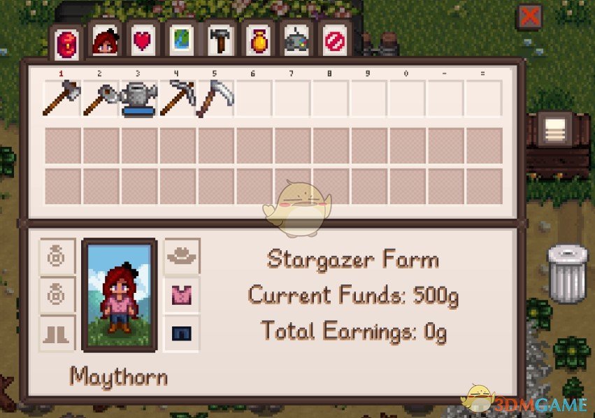 《星露谷物语》复古风界面UI包MOD