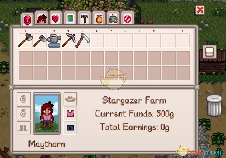 《星露谷物语》复古风界面UI包MOD