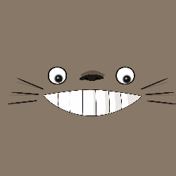 《Wallpaper Engine》鼠标互动龙猫面部表情动态壁纸