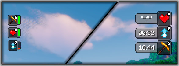 《我的世界》背包HUD功能键MOD