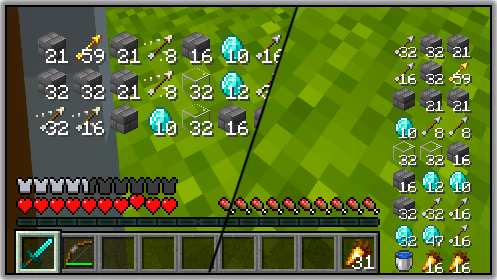 《我的世界》背包HUD功能键MOD