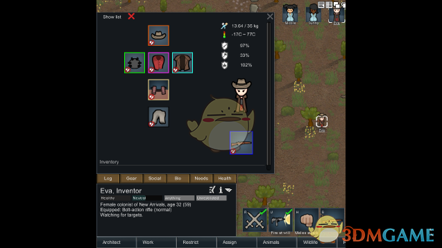 《边缘世界》RPG风格小人界面v1.2 MOD