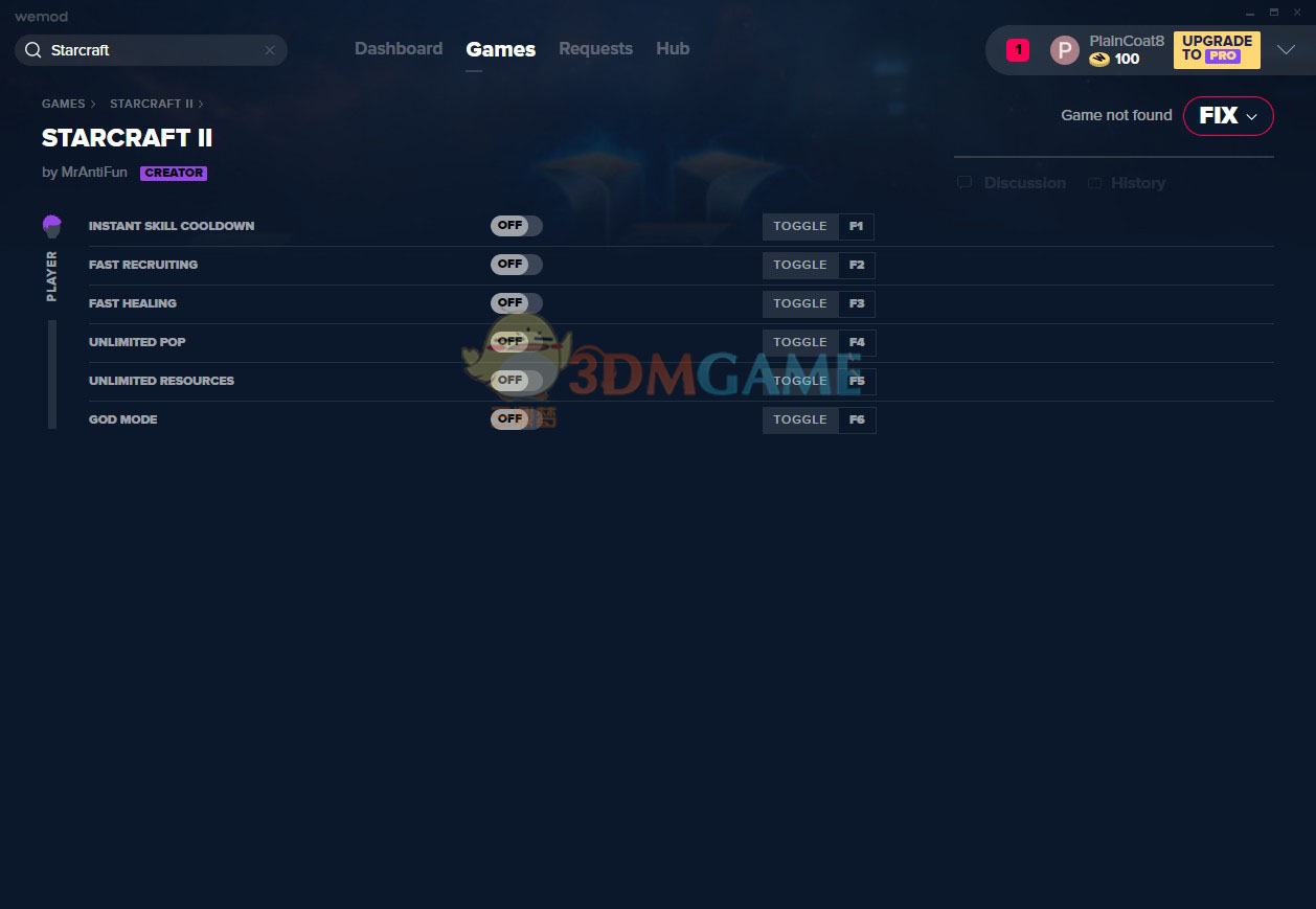 《星际争霸2：虚空之遗》v5.0.4六项修改器[MrAntiFun]