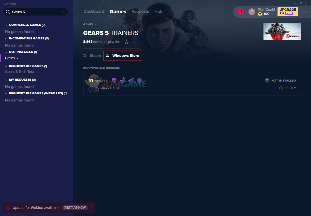 《战争机器5》v2020.10.28十一项修改器[MrAntiFun][Windows]