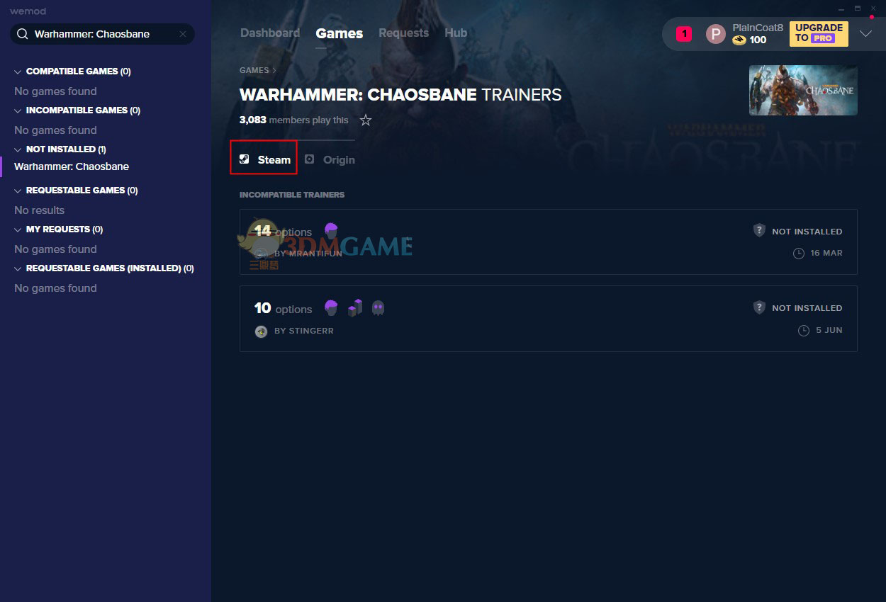 《战锤：混沌祸根》v2020.08.18十五项修改器[MrAntiFun][Steam]