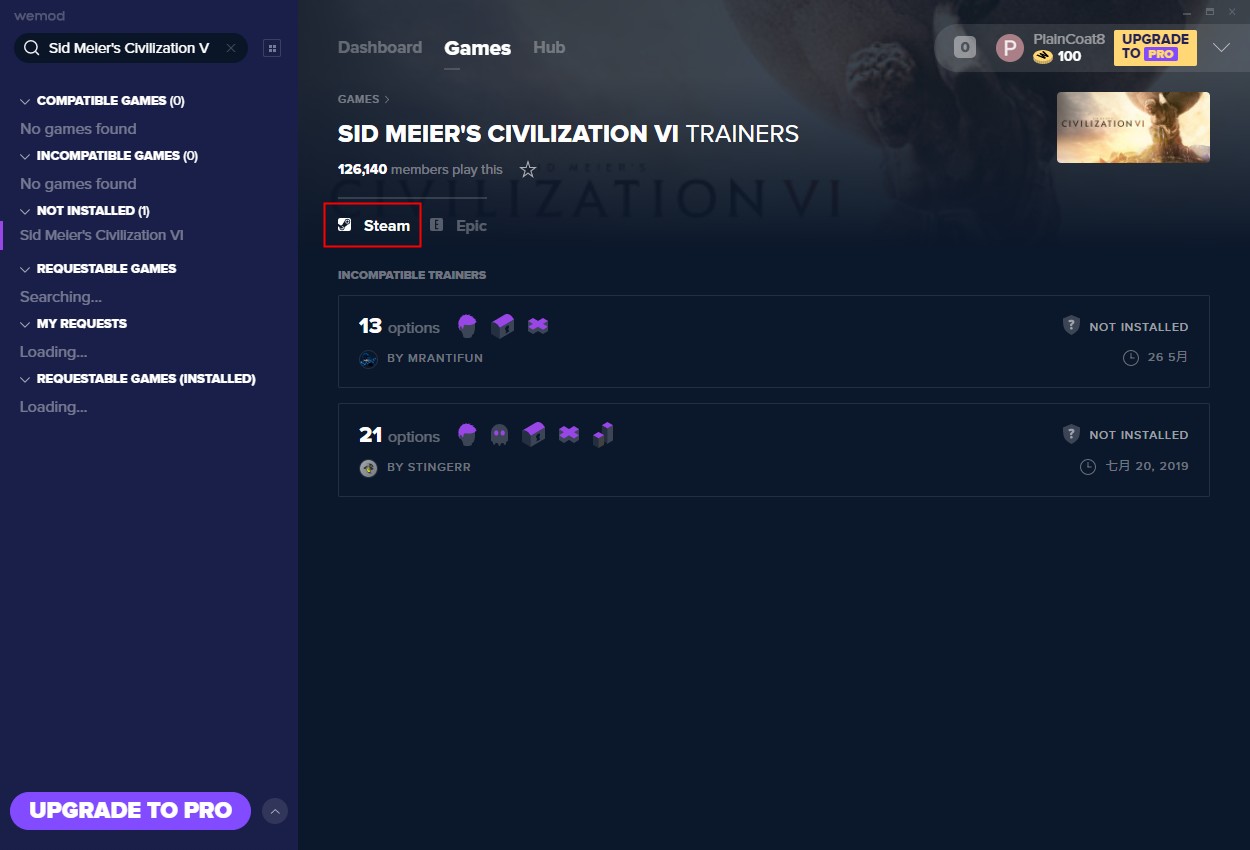 《文明6》v2020.10.10十三项修改器[MrAntiFun][Steam]