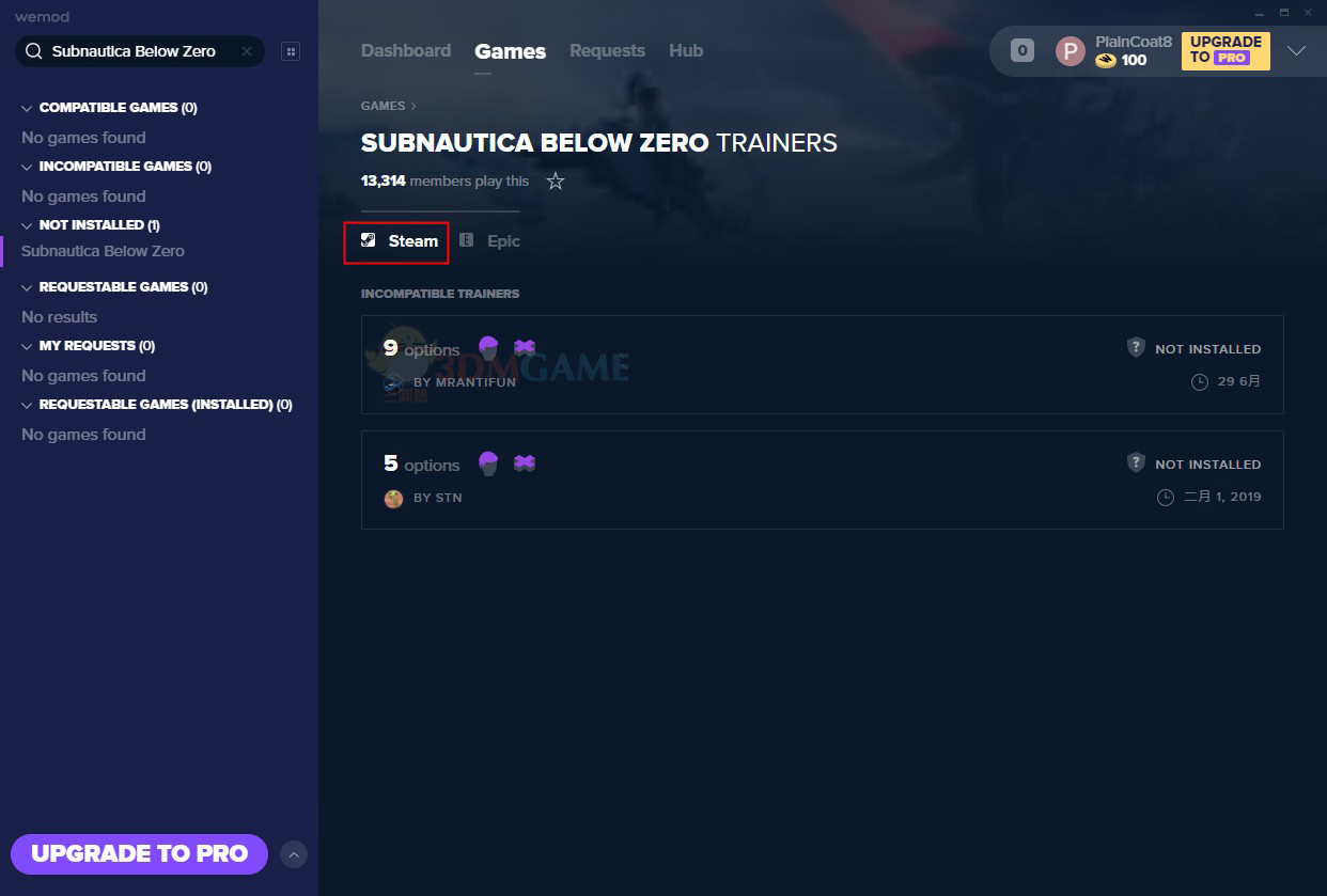 《深海迷航：冰点之下》v2020.10.29九项修改器[MrAntiFun][Steam]