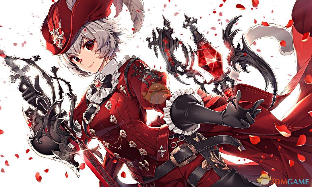 《Wallpaper Engine》FF14猫魅红术士原画动态壁纸