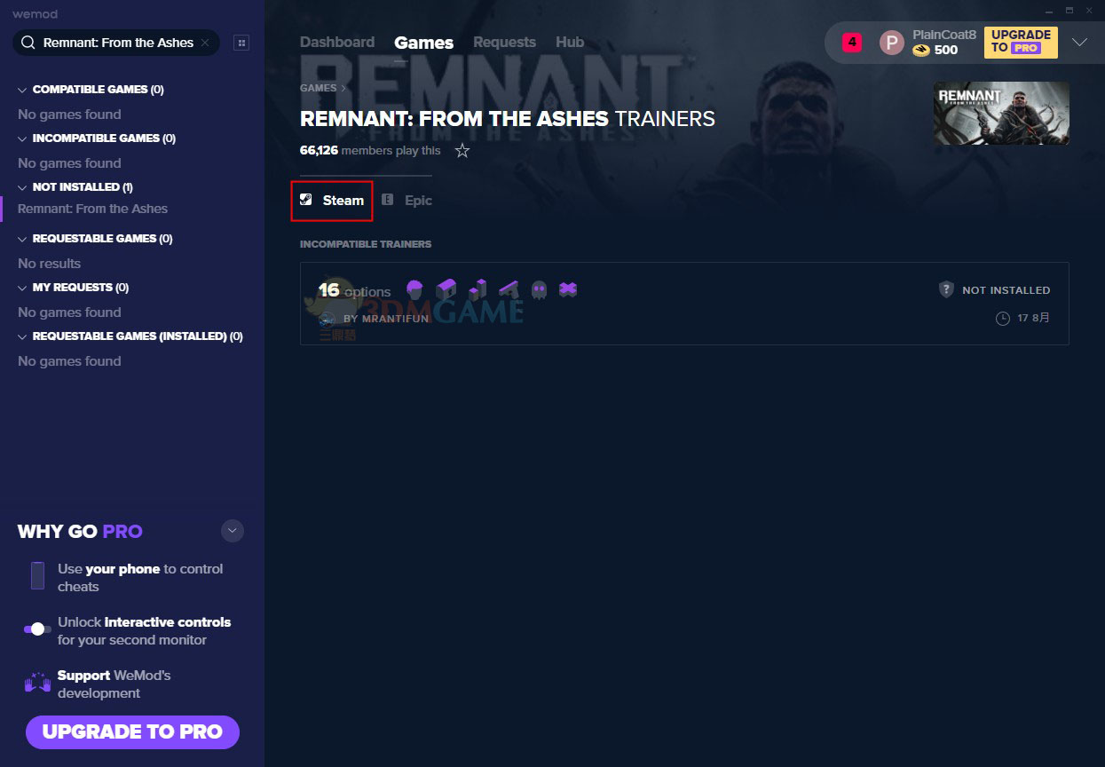 《遗迹：灰烬重生》v2020.09.18十六项修改器[MrAntiFun][Epic]