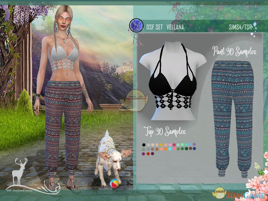 《模拟人生4》异域风格服装MOD