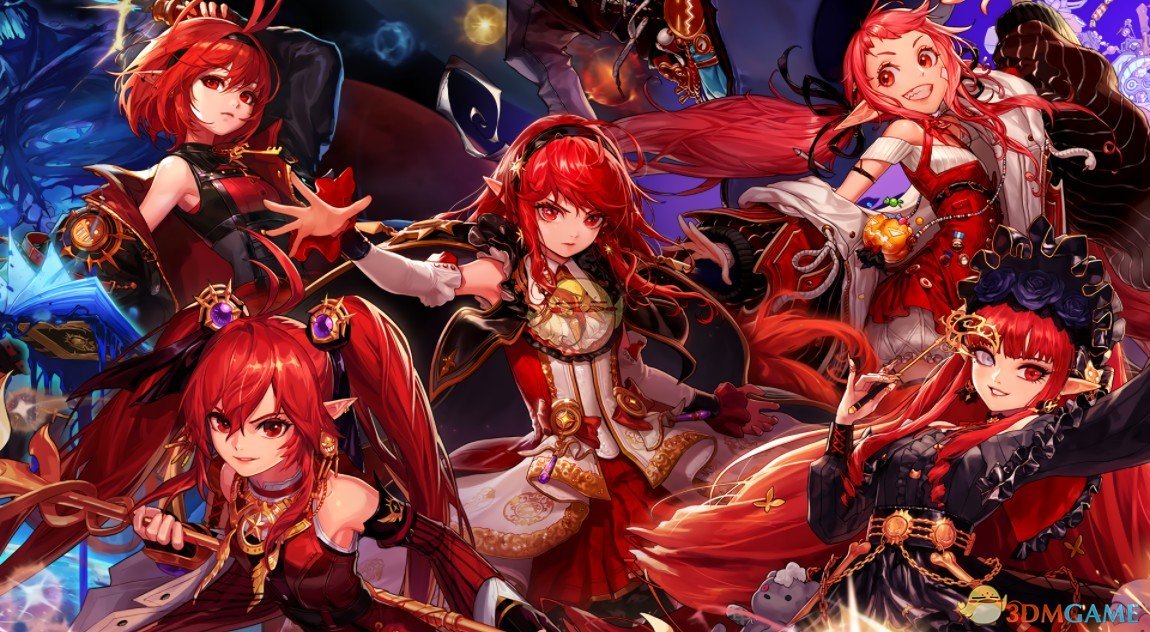 《Wallpaper Engine》DNF女魔法师三觉立绘合集壁纸