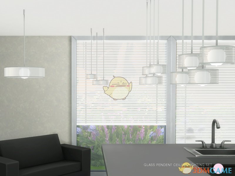 《模拟人生4》精致玻璃吊灯MOD