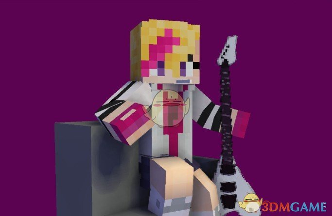 《我的世界》Muse Dash游戏人物皮肤MOD