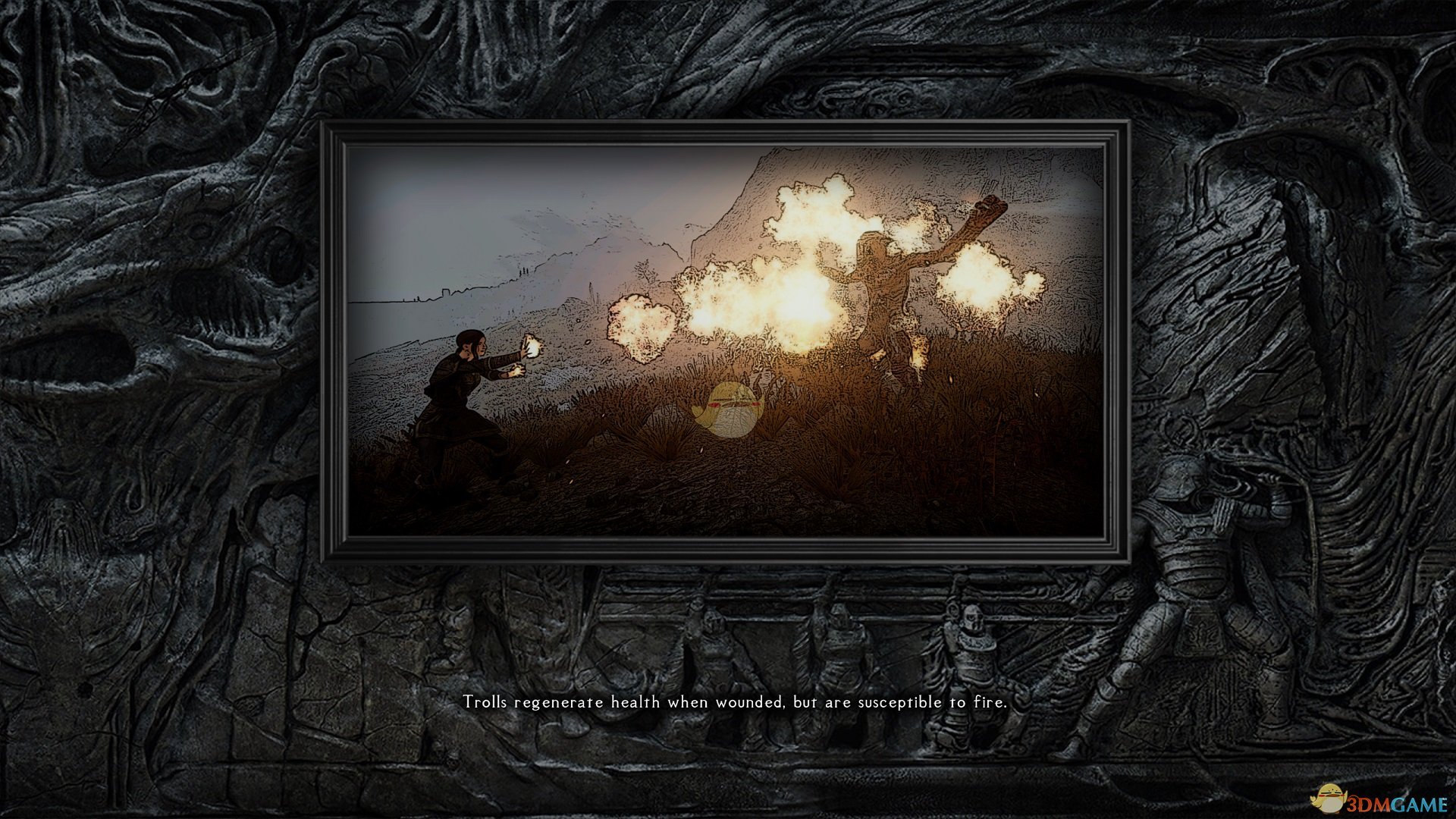 《上古卷轴5：天际》精致魔幻风格加载界面MOD