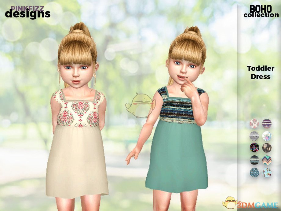 《模拟人生4》多款式幼儿连衣裙MOD